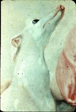 Diana mit einem Jagdhund