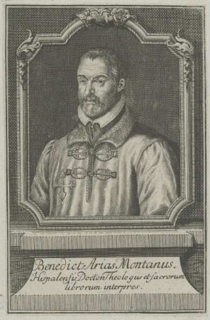 Bildnis des Benedict Arias Montanus