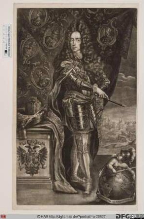Bildnis Karl VI., römisch-deutscher Kaiser (reg. 1711-40)