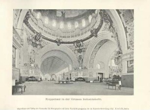 Kuppelsaal in der Grossen Industriehalle