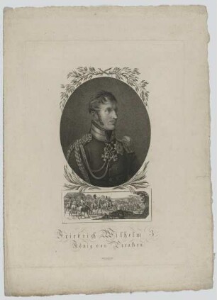 Bildnis des Friedrich Wilhelm III., König von Preußen