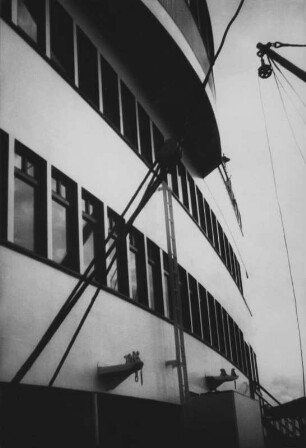 Detail des Dampfers Hamburg, Hamburg