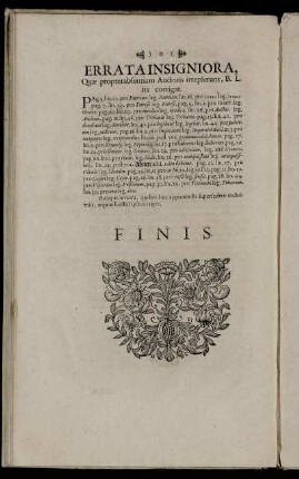 Errata insigniora
