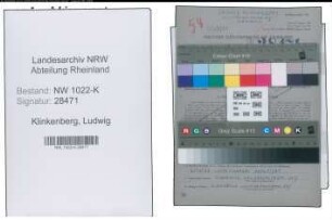 Entnazifizierung Ludwig Klinkenberg , geb. 19.04.1912 (Reitlehrer)