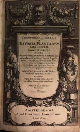 Theophrasti Eresii De historia plantarum : libri decem ; Graece et Latine