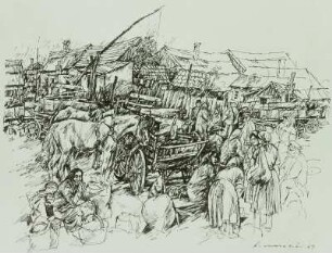 Bauernmarkt von Szolnok