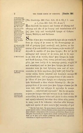 The three kings of Cologne : an early English translation of the "Historia trium regum" ; two parallel texts