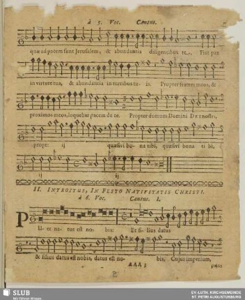 II. Puer natus est nobis
