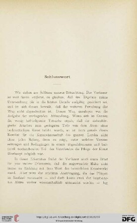 Schlusswort