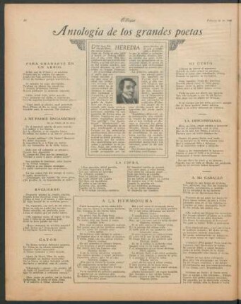 Antología de los grandes poetas
