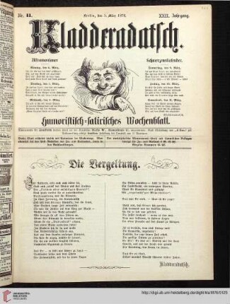 Hefte 11-15, März 1876