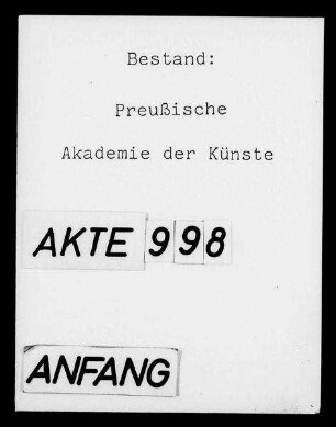 Konzert der Meisterschule für musikalische Komposition Arnold Schönberg