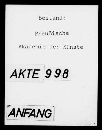 Konzert der Meisterschule für musikalische Komposition Arnold Schönberg