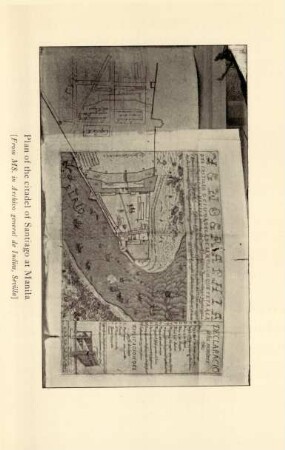 Plan of the citadel of Santiago at Manila