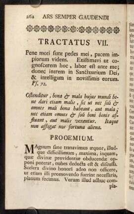 262-272, Prooemium. - §. II.