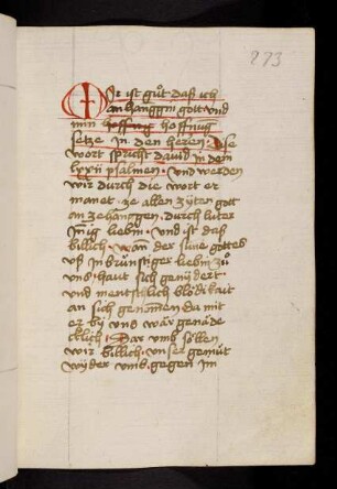 273r-316v, Predigt über Psalm 73,28
