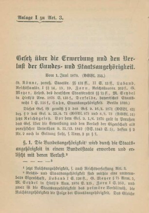 III. Anlagen.