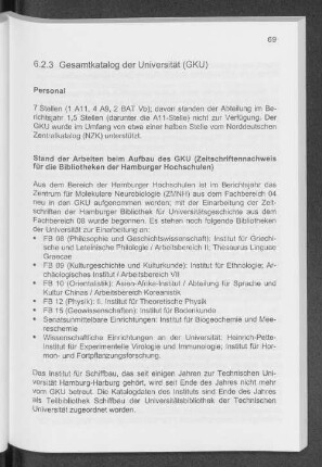 6.2.3 Gesamtkatalog der Universität (GKU)