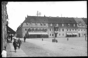 Königsbrück. Markt mit Königstraße