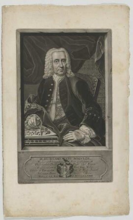Bildnis des Johann Heinrich Schulze