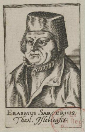 Bildnis des Erasmus Sarcerius