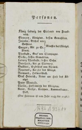 [Erste Periode.]