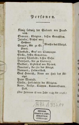 [Erste Periode.]