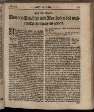 Das XIIX. Capitel.