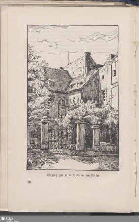 Eingang zur alten Reformierten Kirche