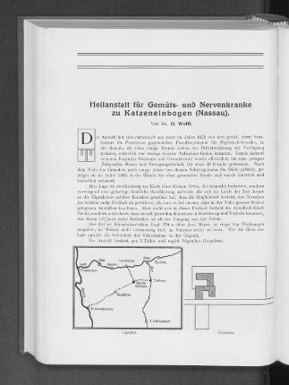 Heilanstalt für Gemüts- und Nervenkranke zu Katzenelnbogen (Nassau)