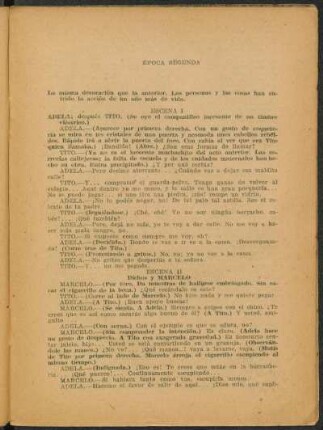 Epoca segunda