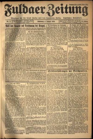 Ausgabe vom Mittwoch, den 04. Januar 1928.