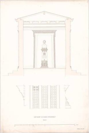 Bühlmann, Josef; Monument - Querschnitt, Schnitte, Details