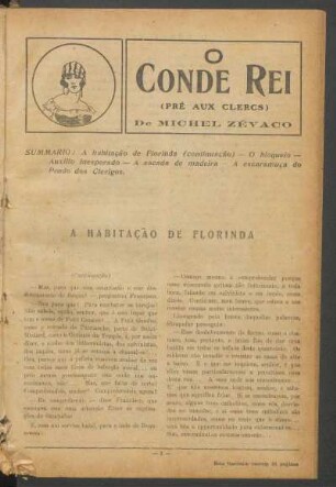 O conde rei : Pré aux clercs. Romance histórico