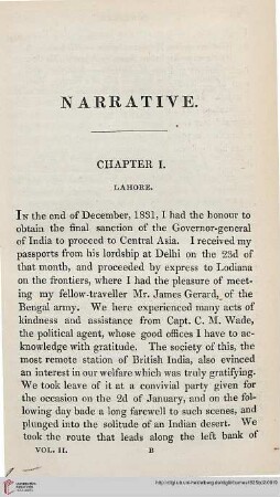 Chapter I: Lahore