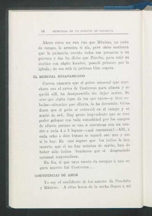 El mensual desaparecido