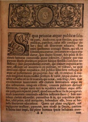 Oratio de ingeniorum ad litterarum studia adhibendorum delectus maxima necessitate