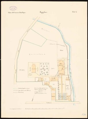 Lehrerseminar, Petershagen: Lageplan 1:500