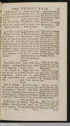 Dominica VII. post Trinitatis : Epistola Romam. 6