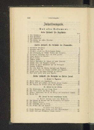 Inhaltsangabe.