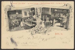 Ansichtskarte Restaurant "Zur Hütte", Skalitzer Straße 30-31 [2/3]