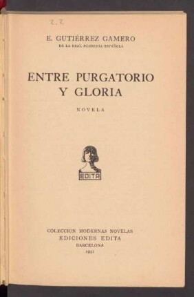Entre purgatorio y gloria