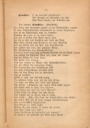 Der bestrafte Heuchler.