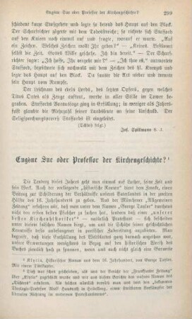 299-316 Eugène Sue oder Professor der Kirchengeschichte?