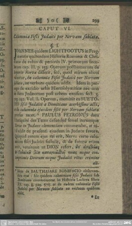 Caput VI. Calumnia Fisci Judaici per Nervam sublata
