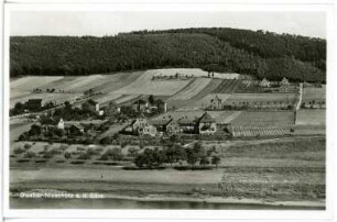 Diesbar-Nieschütz. Blick auf Diesbar-Nieschütz