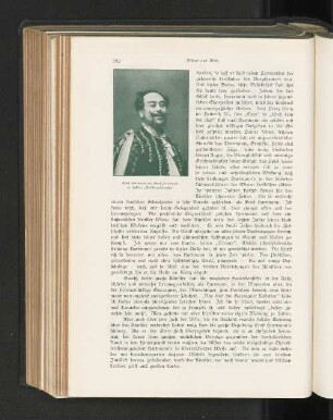 Ernst Hartmann als Graf Parabosco in Fuldas "Zwillingsschwester"