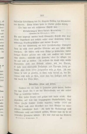 Erfahrungen über Local-Neurosen. Hannover bei Rümpler, 1873.