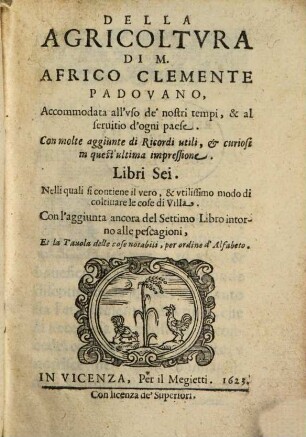Della Agricoltura