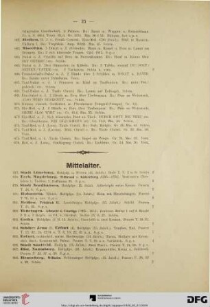 Mittelalter (Nr. 677-715)